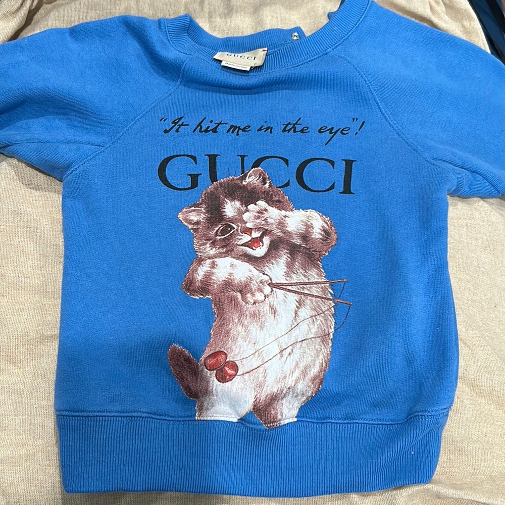 Authentic Gucci kid sweater